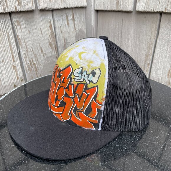 San Francisco Graffiti Hand Painted Snapback - Picture 3 of 6